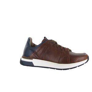 Naot Mens Shoes EU 42 US 9 Brown Blue Leather Walking Magnify Sneakers NWOB